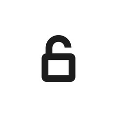 Vector icon lock 10 EPS . Lorem Ipsum Illustration design