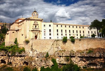 Fototapeta na wymiar Medieval town of Cuenca, Spain