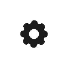 vector icon cogwheel . Lorem Ipsum Illustration design