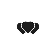 Vector icon heart 10 EPSVector icon heart 10 EPS . Lorem Ipsum Illustration design