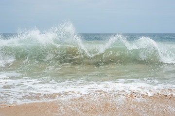 Amazing beachs of the Pacific Ocean in Mazunte, Oaxaca, Mexico
