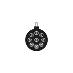 Vector icon toy christmas tree 10 EPS . Lorem Ipsum Illustration design