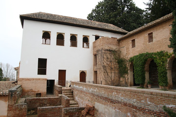 Naklejka premium Alhambra palace complex in Spain