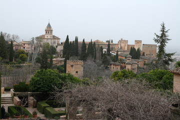 
Alhambra palace complex in Spain
