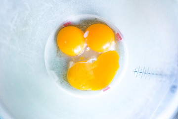 making Easter cakes at home, cooking dough