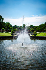 
fountain in the park