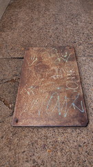 Painted Street Plate