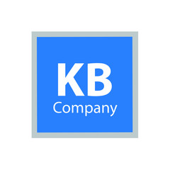 Blue Gray Square Logo
