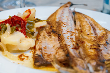 grilled fishes 