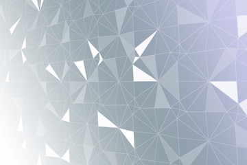 Trigonal shapes background. Low poly triangles mosaic. Crystals backdrop.