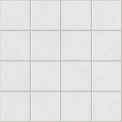 seamless white bathroom square tiles texture