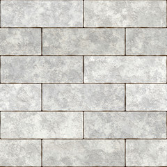 seamless grey cinder blocks wall texture background