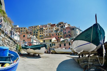 Big boards at cinque terre