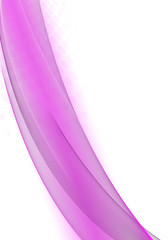 Abstract white and magenta background waves. Bright abstract background.