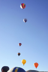 hot air balloons
