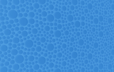 High technology abstract dots background. Three-dimensional render illustration.