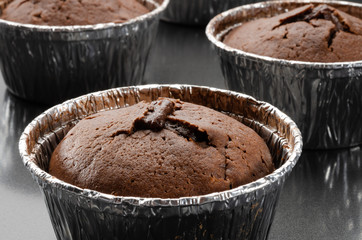 delicious tasty and romantic freshly baked Molten Chocolate Cakes