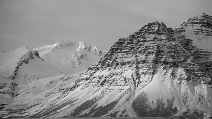 Beautiful and serene landscape of Iceland. 