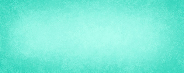 Old light blue green background, antique paper texture design with light faint vintage grunge borders and soft white center, elegant distressed blank website banner or illustration