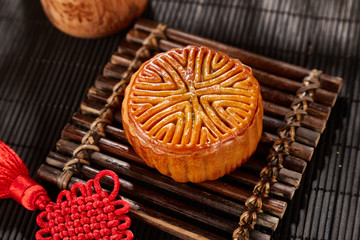 Fototapeta na wymiar Chinese moon cake
