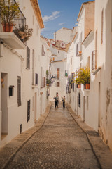 Old Street of a small tonn in Spain
