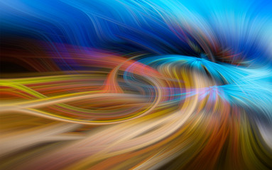 Obraz premium Blurred of colorful bokeh abstract on unfocused background, Abstract Colorful Light Background, color bokeh background and texture