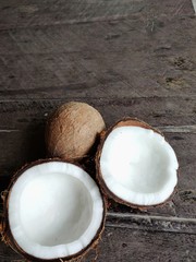 Fototapeta na wymiar coconut