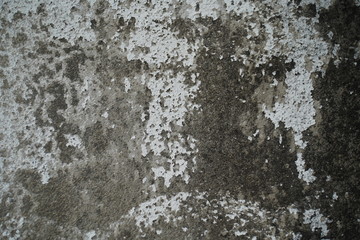 Dirty wall of a building in Thailand