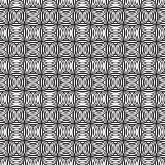 Seamless Art Deco Japanese pattern background