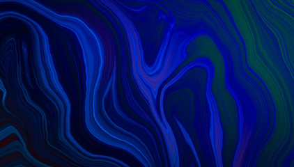 Marble ink colorful. Dark blue marble pattern texture abstract background. can be used for background or wallpaper