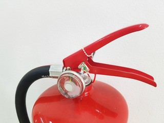 red fire extinguisher