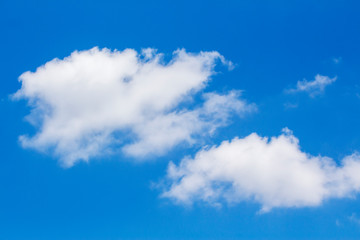 Blue sky background with clouds and wallpaper
