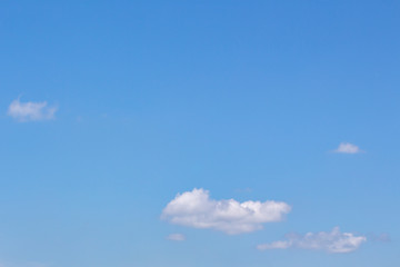Blue sky background with clouds and wallpaper