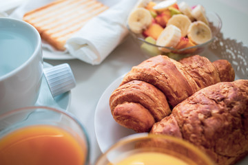 Santorini's Breakfast in Bed. 