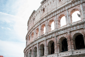 Fototapeta na wymiar The Roman Colosseum. 