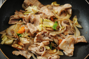 肉野菜炒め