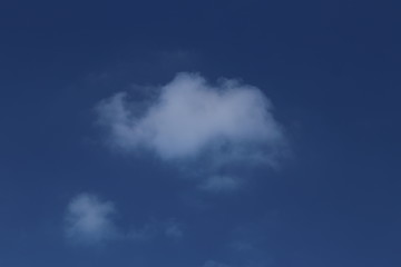 Fond ciel bleu avec nuages 