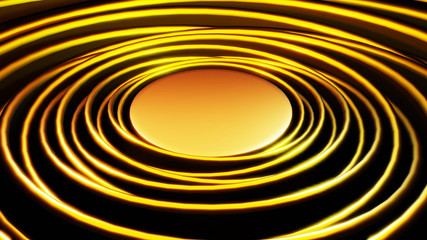 Abstract 3d rendering stage composition, 3d illustration cute background.