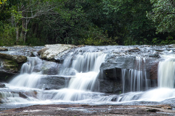 Obraz premium waterfall in the forest