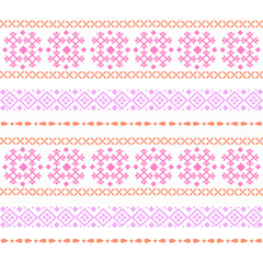 The beautiful art style embroidery for living room decoration.