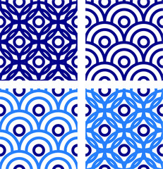 patterns antique seamless design in Vector illustration
