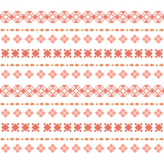 Unique style of embroidery pattern for bedroom decorative.