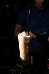 barman preparing cocktails refreshing cocktails