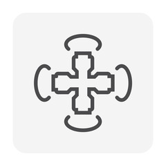 water sprinkler icon