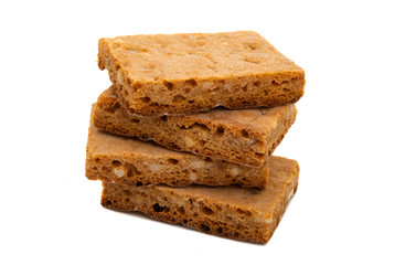 swiss gingerbread cookie isolated