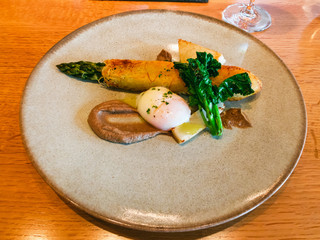 アスパラとジャガイモのグリル