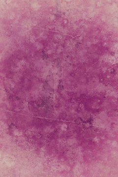 Purple pink background with vintage texture, old paper with antique grunge and scratches in pretty violet raspberry color design
