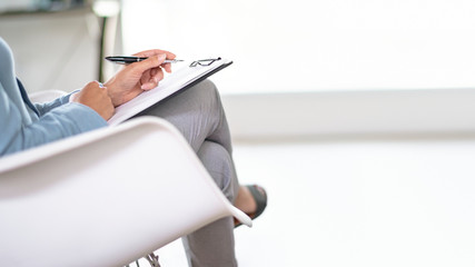 Psychotherapy session