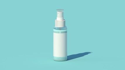 3D Rendering Of Hand Sanitizer Spray