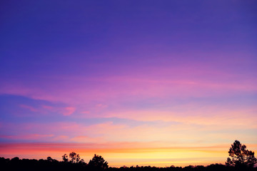Fototapeta premium beautiful sunset or sunrise sky background